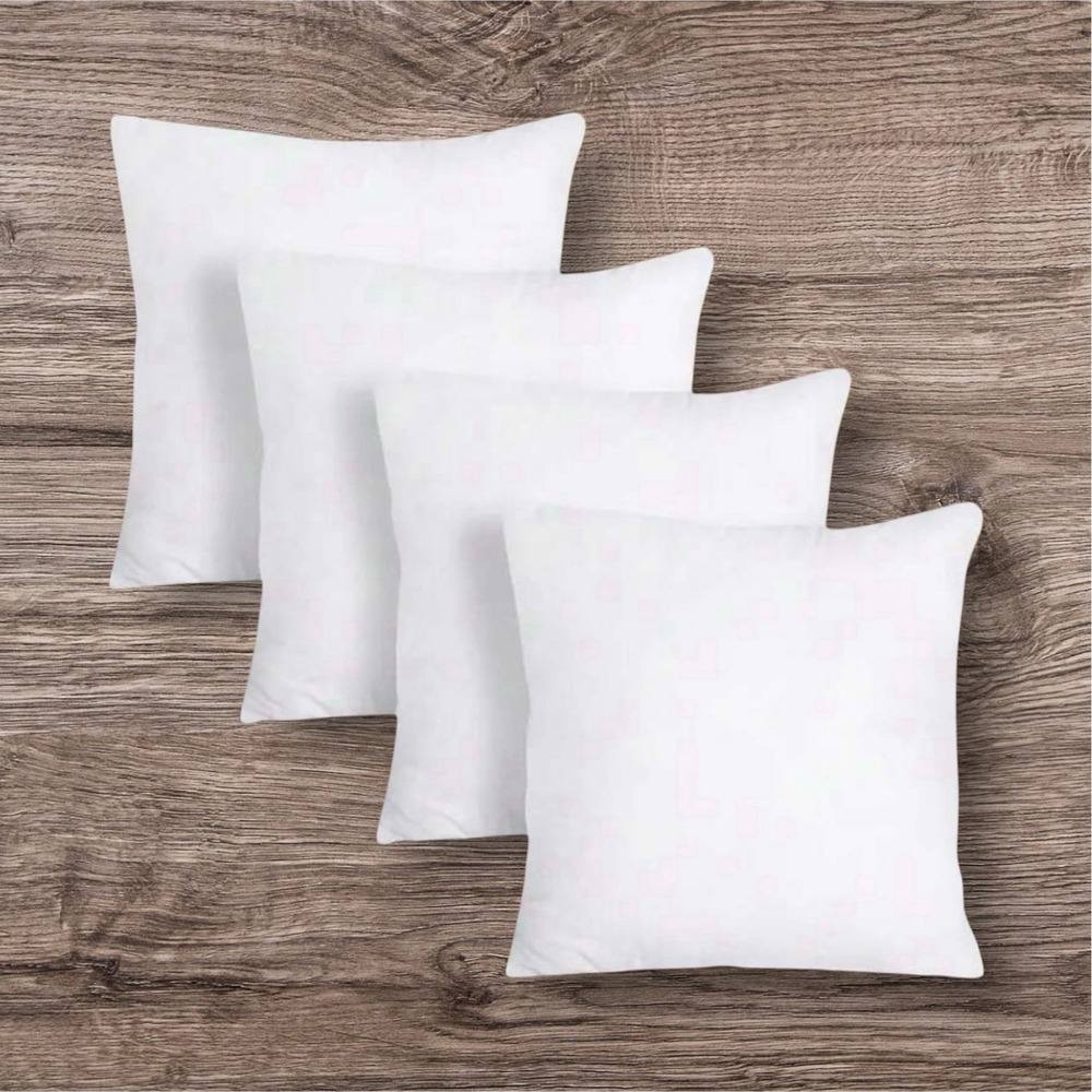 New Room Essentials‎ 4 Pillow Covers White Decorative 16" x 16" New